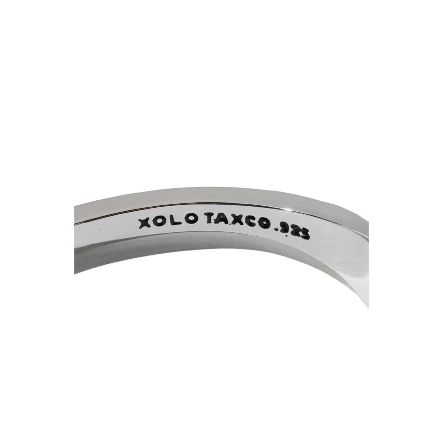 Square Bangle -Wide- / Silver (XOBG025L) XOLO JEWELRY(ショロ ジュエリー)の画像