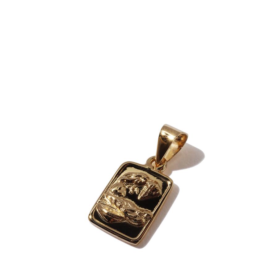 Medal Charm -Catholic_Baptism- / Gold (XOC009G) XOLO JEWELRY(ショロ ジュエリー) | 
