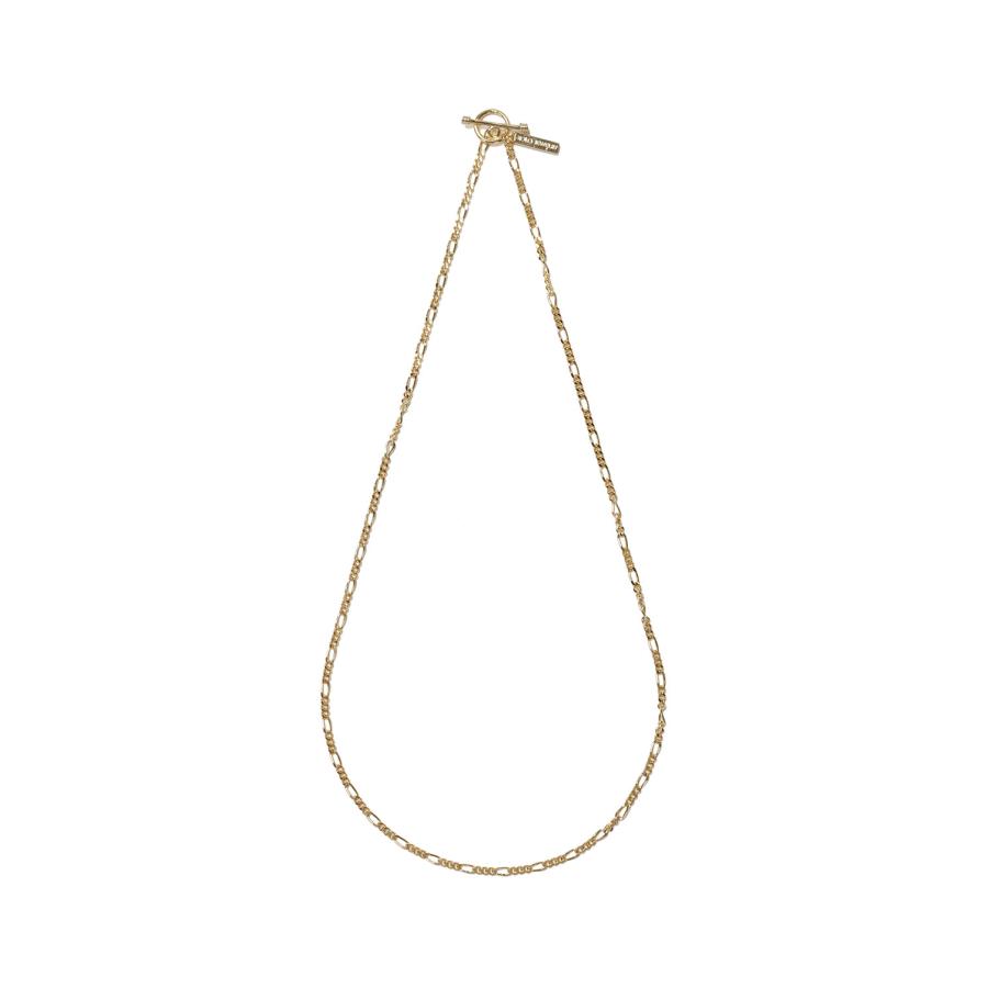Figaro Link Necklace -2mm- / Gold (XON049-50G) XOLO JEWELRY(ショロ ジュエリー) | 
