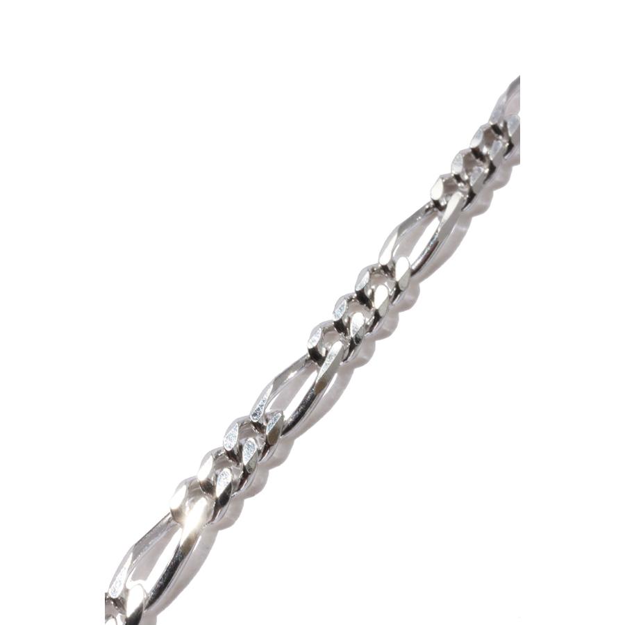 Figaro Link Necklace -60cm/4mm/Silver- (XON050-60) XOLO JEWELRY