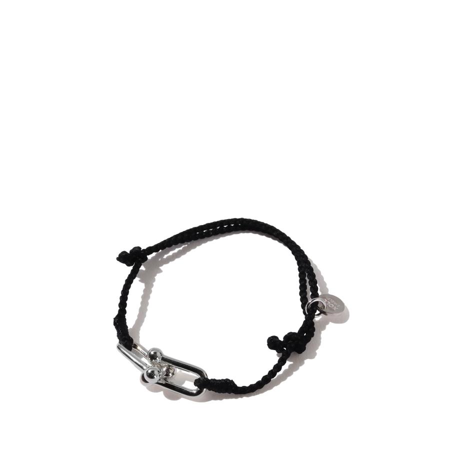 Homage Link Silk Code Bracelet / Black (XOCB001-BLK) XOLO JEWELRY(ショロ ジュエリー) |  | 01