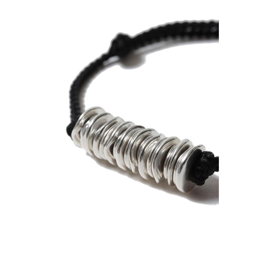 Piece Link Silk Code Bracelet / Black (XOCB003-BLK) XOLO JEWELRY(ショロ ジュエリー) |  | 02