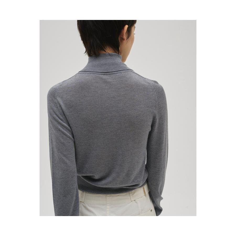Tencelwool Highneck Knit - GRAY (12610520) Todayful(トゥデイフル) | TODAYFUL | 06