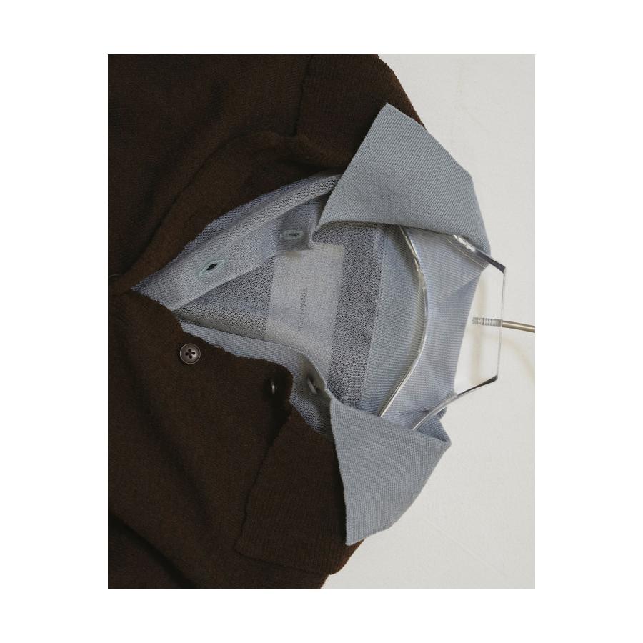 Layered  Polo Knit - CHOCOLATE (12610508) Todayful(トゥデイフル) | TODAYFUL | 04