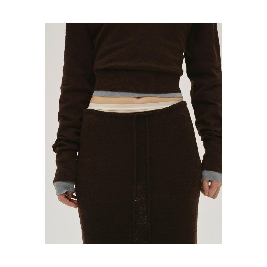 Layered  Polo Knit - CHOCOLATE (12610508) Todayful(トゥデイフル) | TODAYFUL | 07