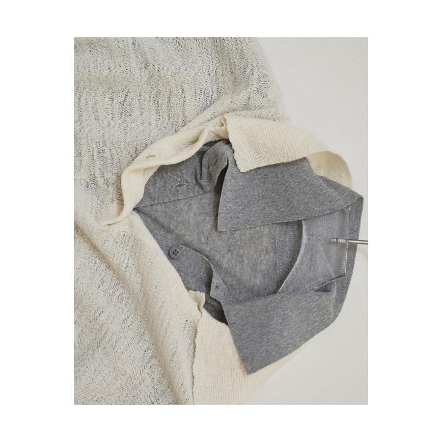 【SALE】Layered  Polo Knit - ECRU (12610508) Todayful(トゥデイフル) | TODAYFUL | 03