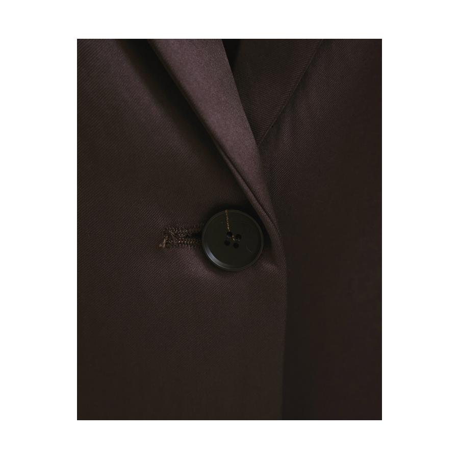【SALE】Satin Over Jacket - DARK BROWN (12610103) Todayful(トゥデイフル) | TODAYFUL | 03