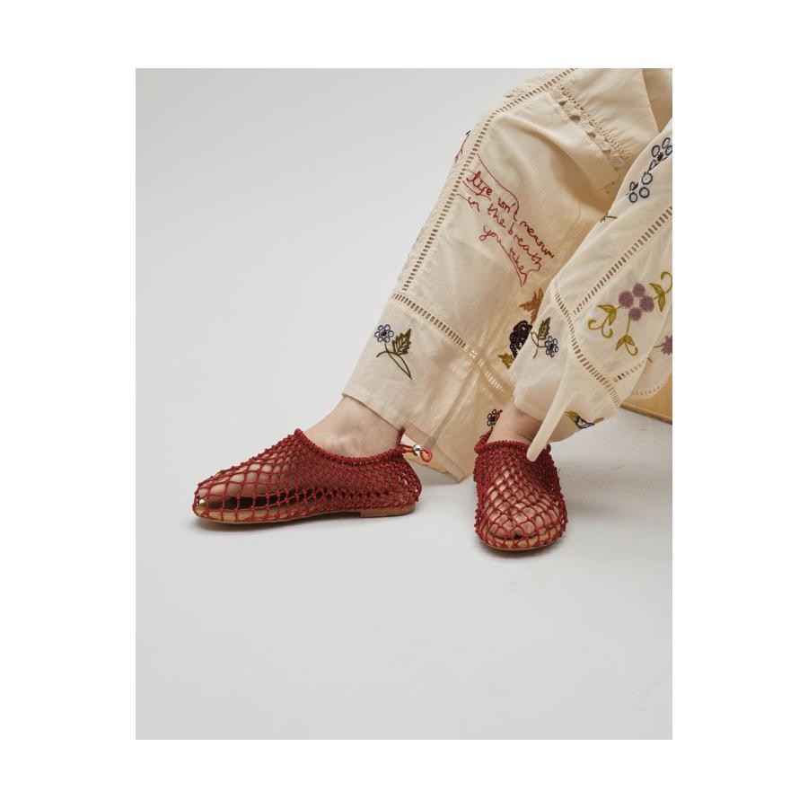 Embroidery Patchwork Trousers - ECRU (12610719) Todayful(トゥデイフル) | TODAYFUL | 06