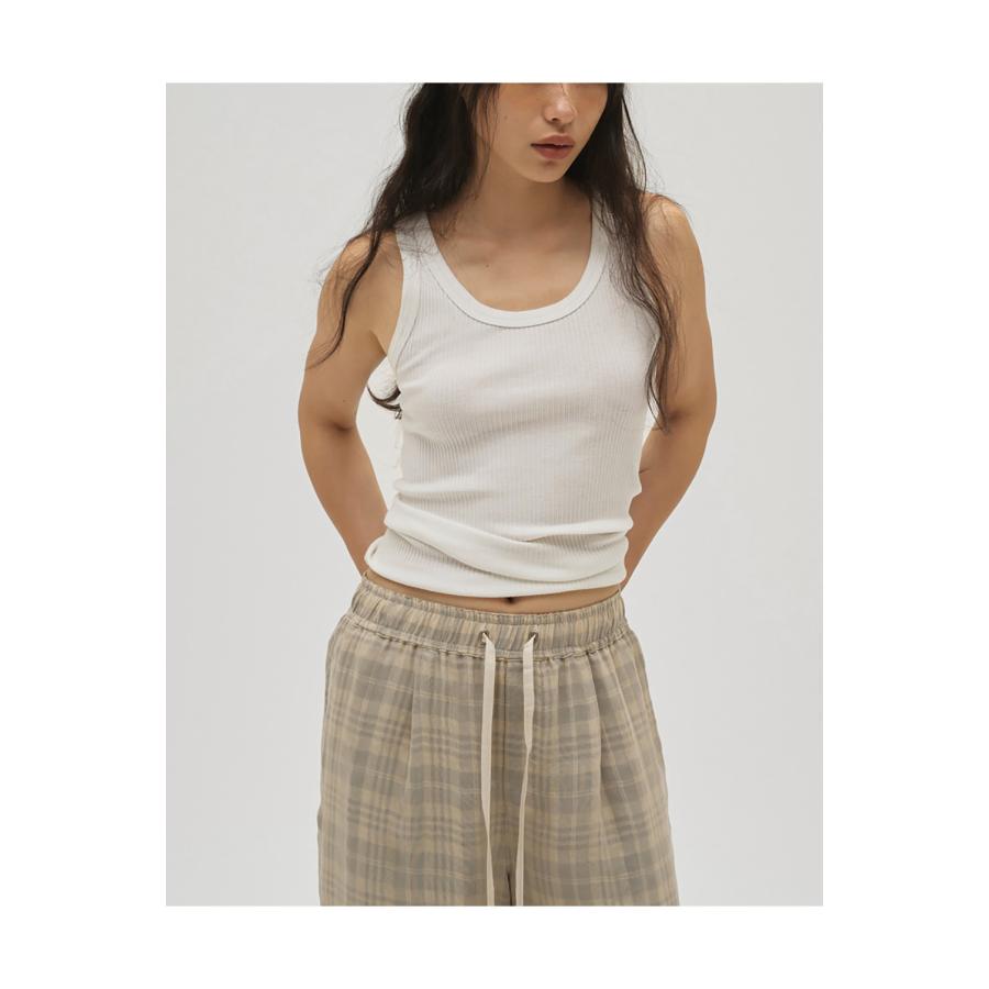 Useful Seamless Rib Tanktop - WHITE (12610621) Todayful(トゥデイフル) | TODAYFUL | 02