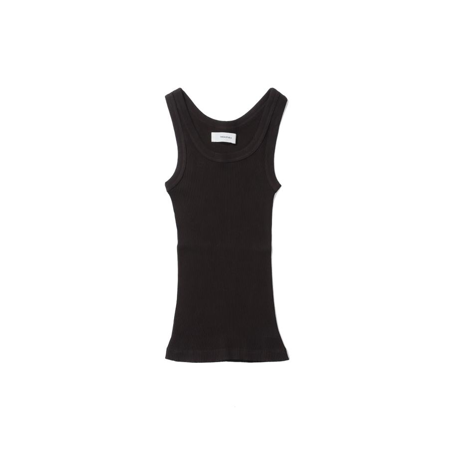 Useful Seamless Rib Tanktop - DARK BROWN (12610621) Todayful(トゥデイフル) | TODAYFUL