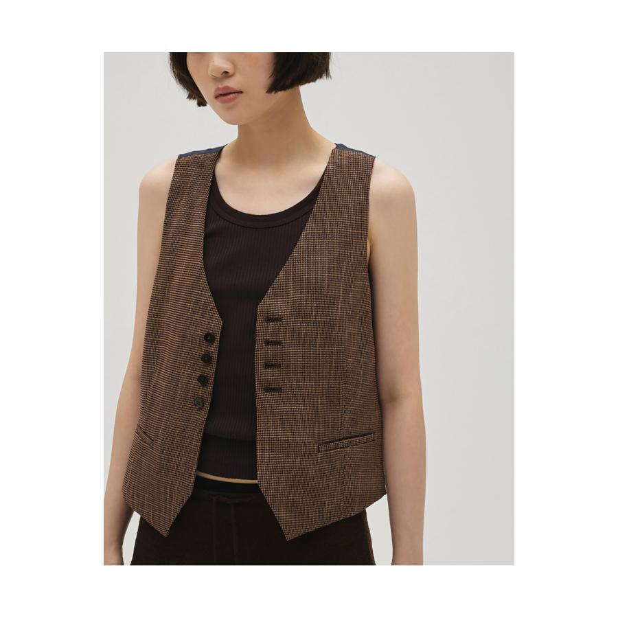 Useful Seamless Rib Tanktop - DARK BROWN (12610621) Todayful(トゥデイフル) | TODAYFUL | 03