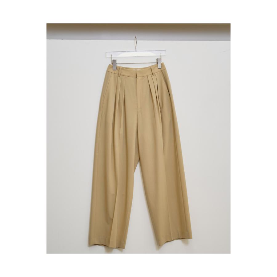 Dry Touch Tuck Trousers - SAND (12610705) Todayful(トゥデイフル) | TODAYFUL | 01