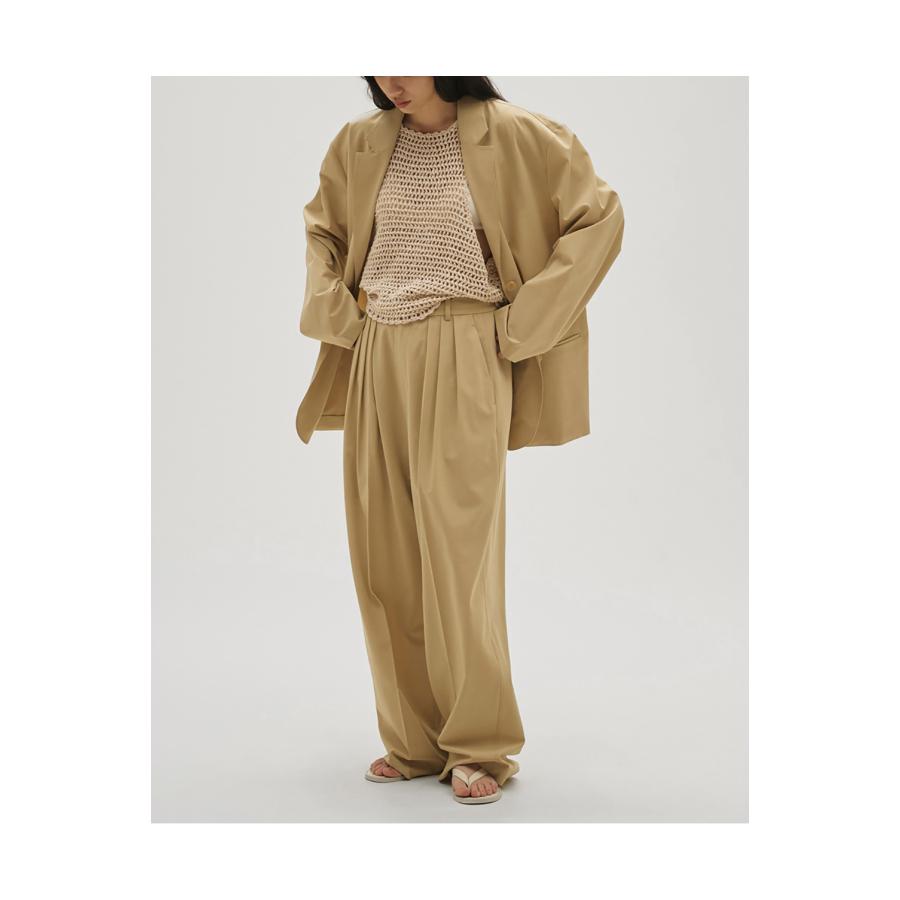 Dry Touch Tuck Trousers - SAND (12610705) Todayful(トゥデイフル) | TODAYFUL | 07