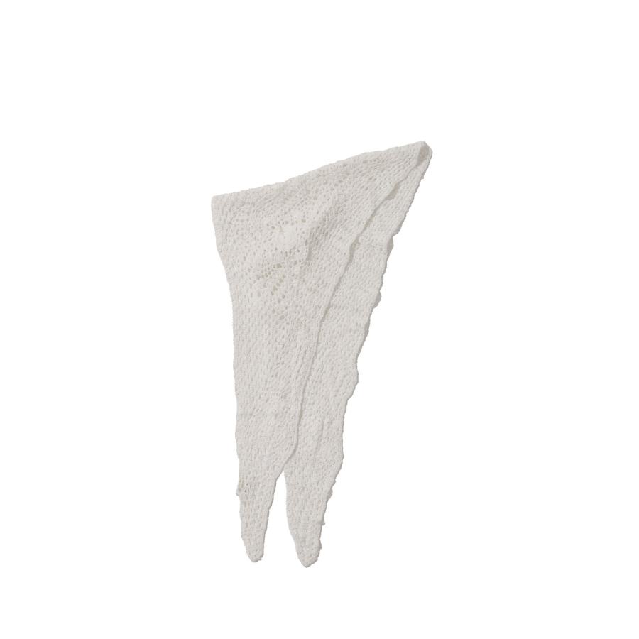 Crochet Lace Scarf - ECRU (12611014) Todayful(トゥデイフル) | TODAYFUL