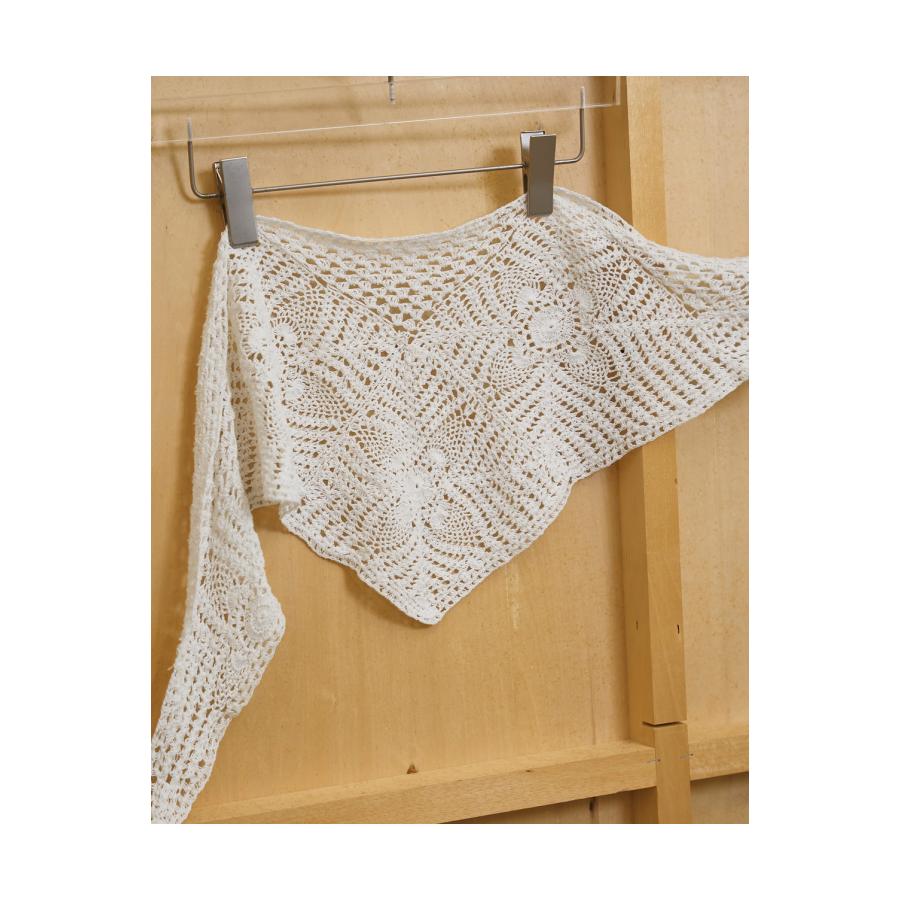 Crochet Lace Scarf - ECRU (12611014) Todayful(トゥデイフル) | TODAYFUL | 02