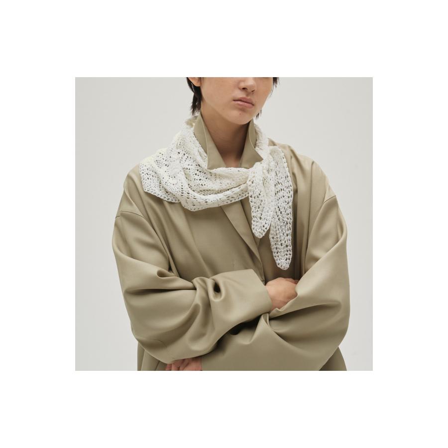 Crochet Lace Scarf - ECRU (12611014) Todayful(トゥデイフル) | TODAYFUL | 04