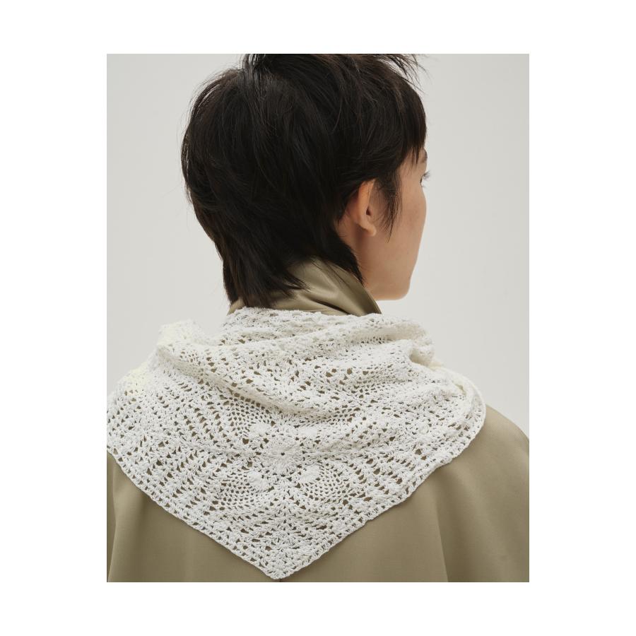 Crochet Lace Scarf - ECRU (12611014) Todayful(トゥデイフル) | TODAYFUL | 05