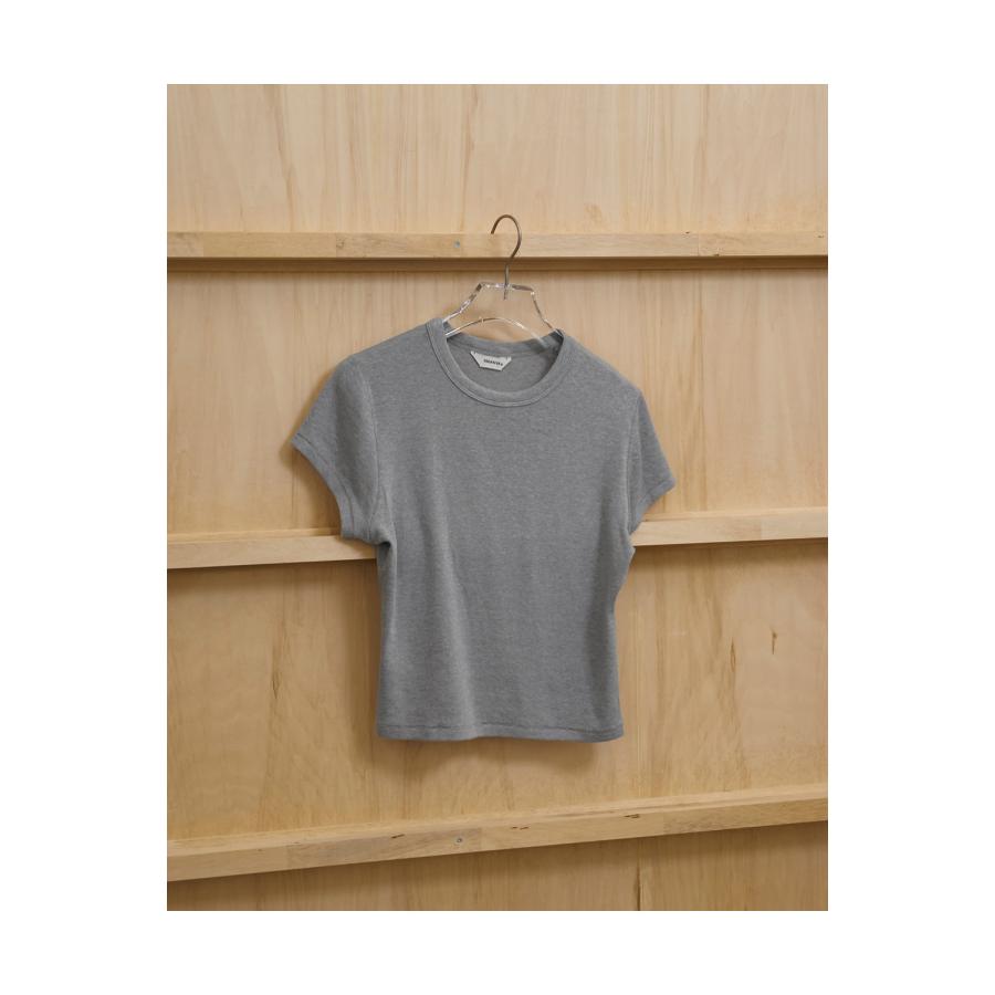 【SALE】Compact Smooth T-shirts - GRAY (12610617) Todayful(トゥデイフル) | TODAYFUL | 01
