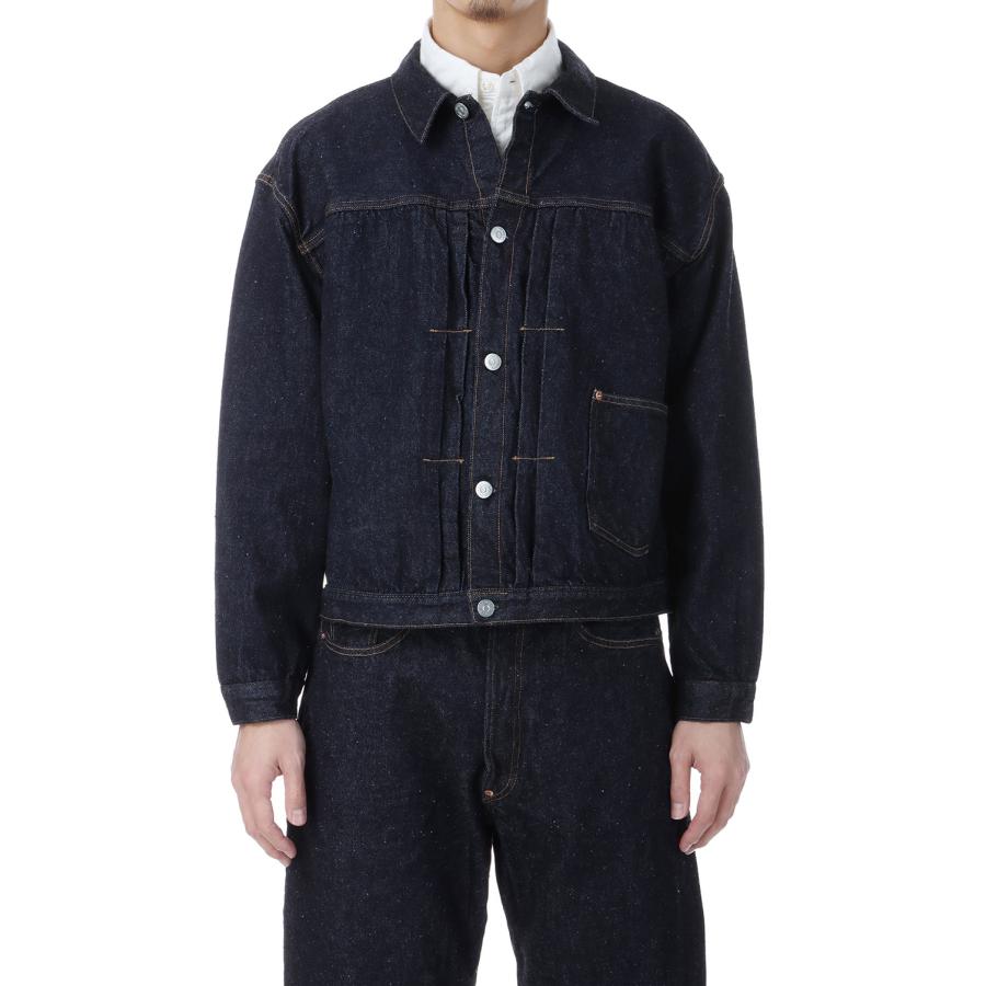 Denim Tracker 1P Jacket / INDIGO ONE WASH (KSBSJK01) Kaptain Sunshine(キャプテンサンシャイン) | 