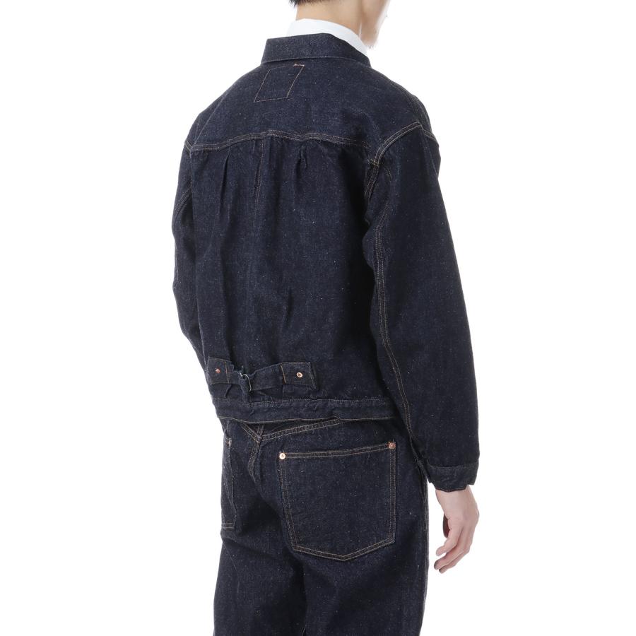 Denim Tracker 1P Jacket / INDIGO ONE WASH (KSBSJK01) Kaptain Sunshine(キャプテンサンシャイン) |  | 03
