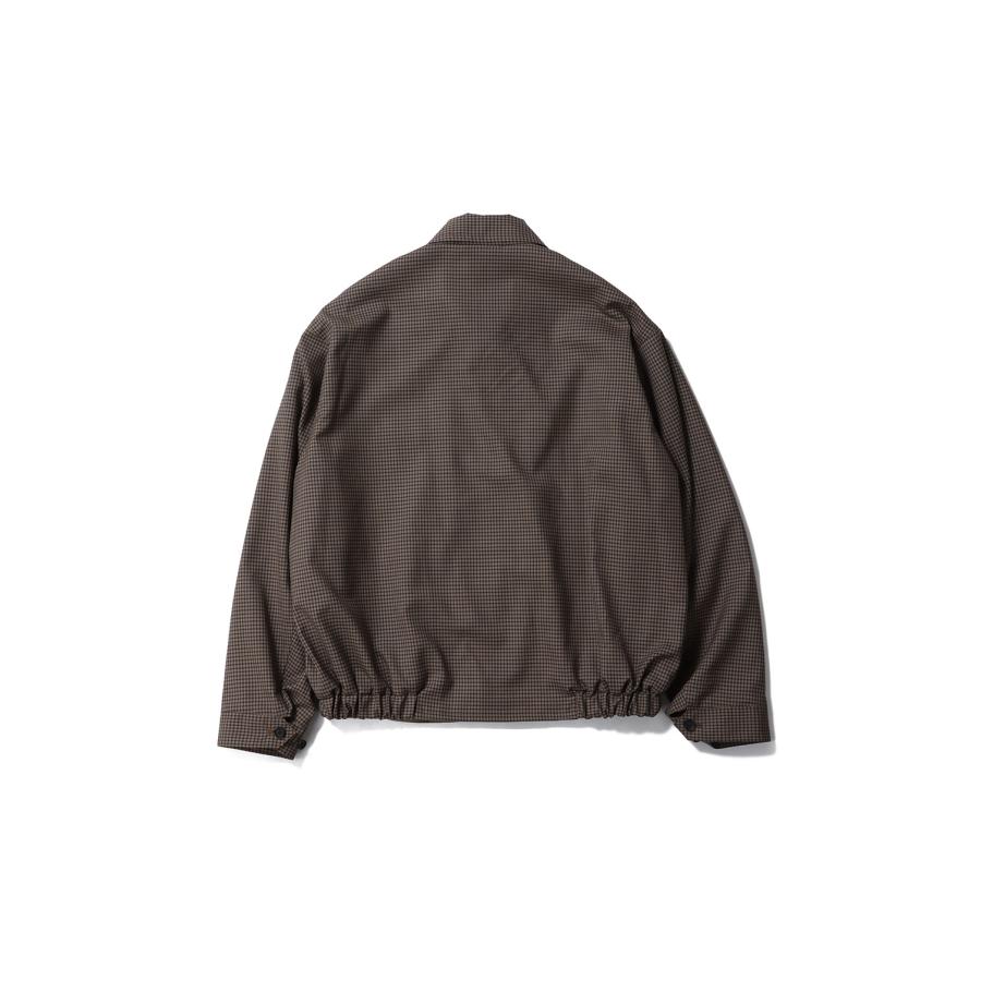 Summer Wool Zip Blouson / KHAKI PLAID (KS26SJK16) Kaptain Sunshine(キャプテンサンシャイン) |  | 01