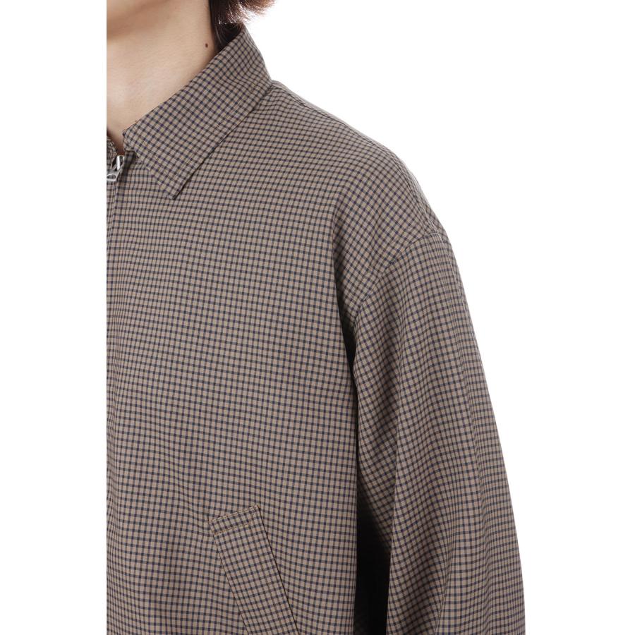 Summer Wool Zip Blouson / KHAKI PLAID (KS26SJK16) Kaptain Sunshine(キャプテンサンシャイン) |  | 05