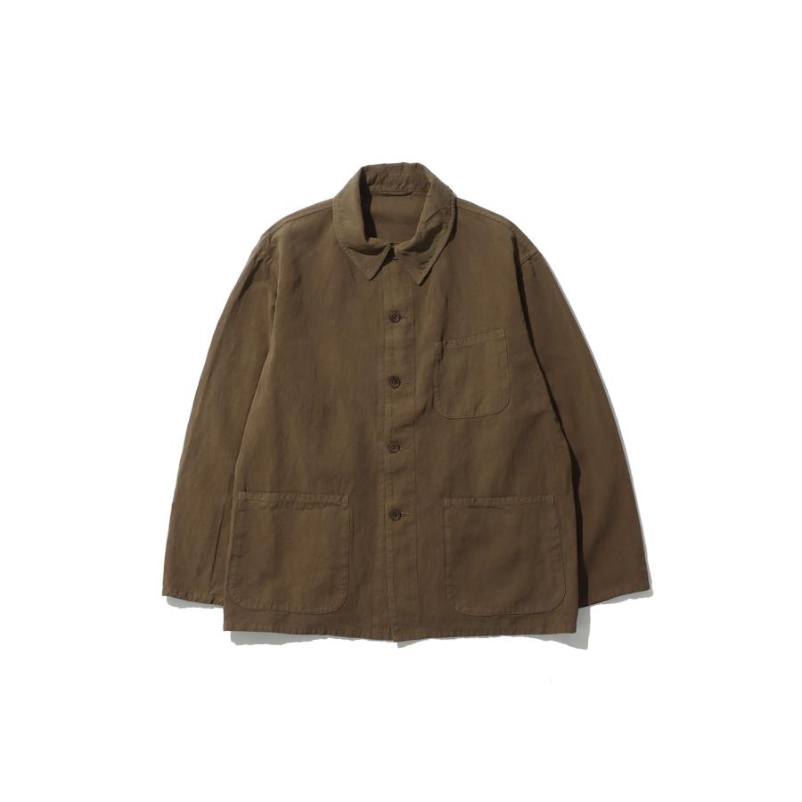Gaba. Work Shirt Jacket / CUB BROWN (KS26SJK26) Kaptain Sunshine(キャプテンサンシャイン) | 