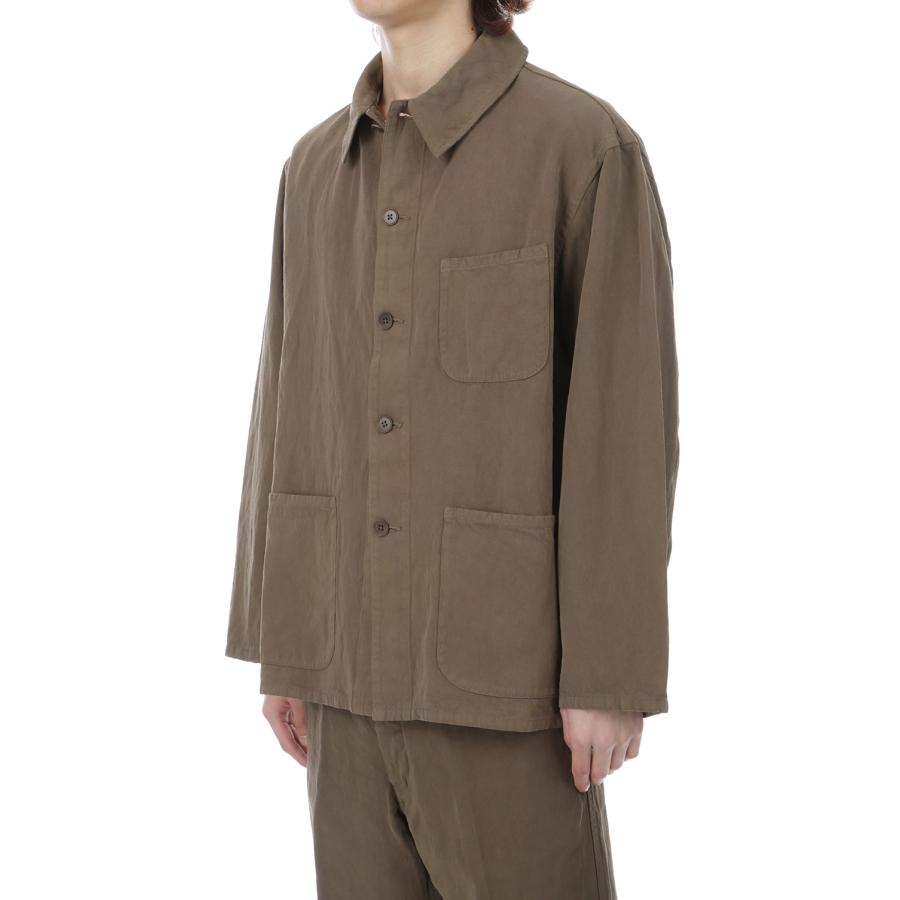 Gaba. Work Shirt Jacket / CUB BROWN (KS26SJK26) Kaptain Sunshine(キャプテンサンシャイン) |  | 03
