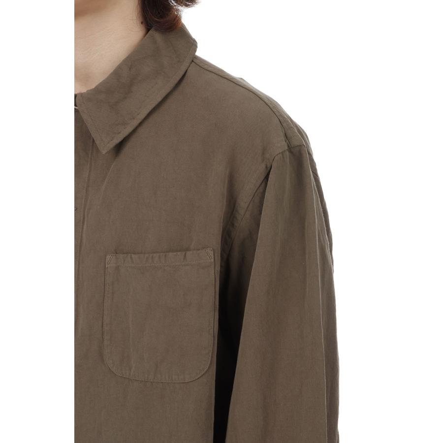 Gaba. Work Shirt Jacket / CUB BROWN (KS26SJK26) Kaptain Sunshine(キャプテンサンシャイン) |  | 05