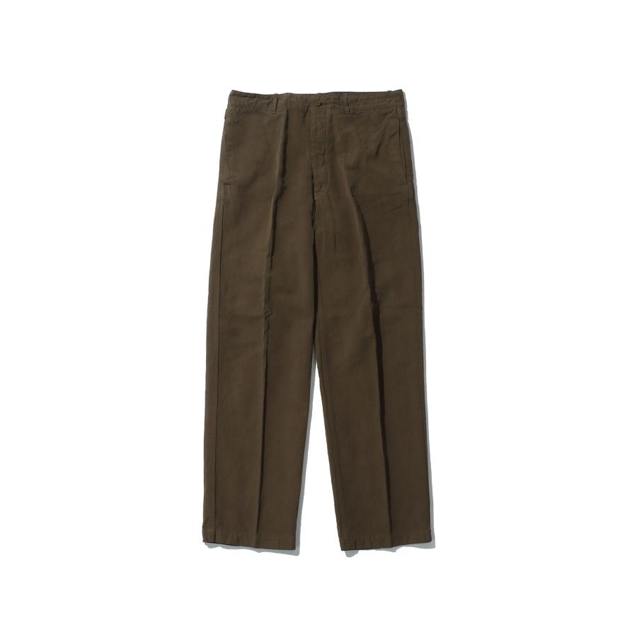Gaba. Buckleback Work Slacks - CUB BROWN (KS26SPT19) Kaptain Sunshine(キャプテンサンシャイン) | 