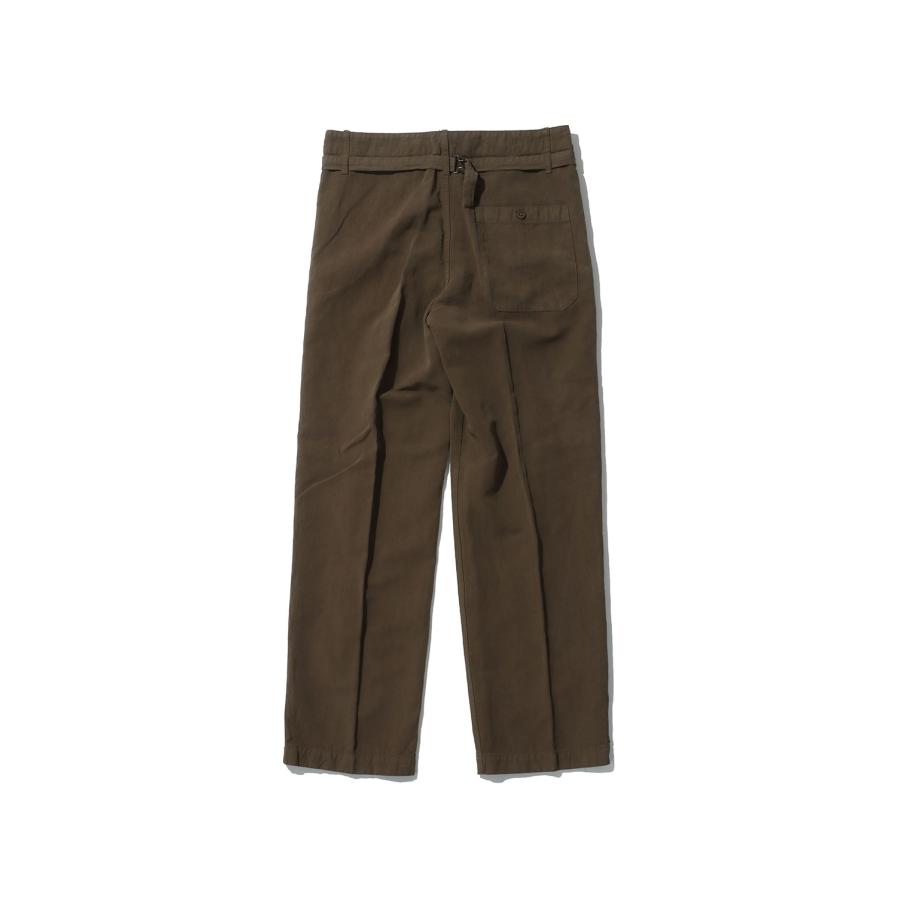 Gaba. Buckleback Work Slacks - CUB BROWN (KS26SPT19) Kaptain Sunshine(キャプテンサンシャイン) |  | 01