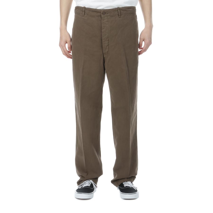 Gaba. Buckleback Work Slacks - CUB BROWN (KS26SPT19) Kaptain Sunshine(キャプテンサンシャイン) |  | 03