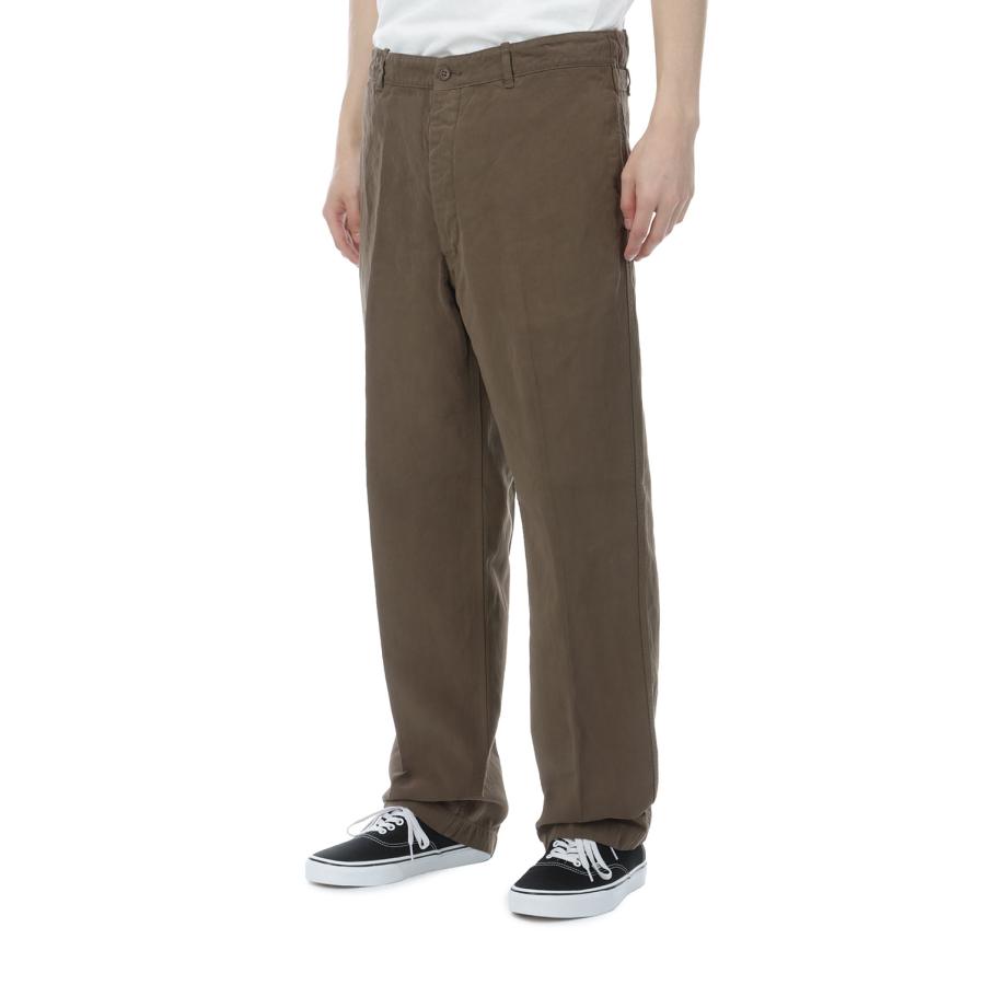 Gaba. Buckleback Work Slacks - CUB BROWN (KS26SPT19) Kaptain Sunshine(キャプテンサンシャイン) |  | 04