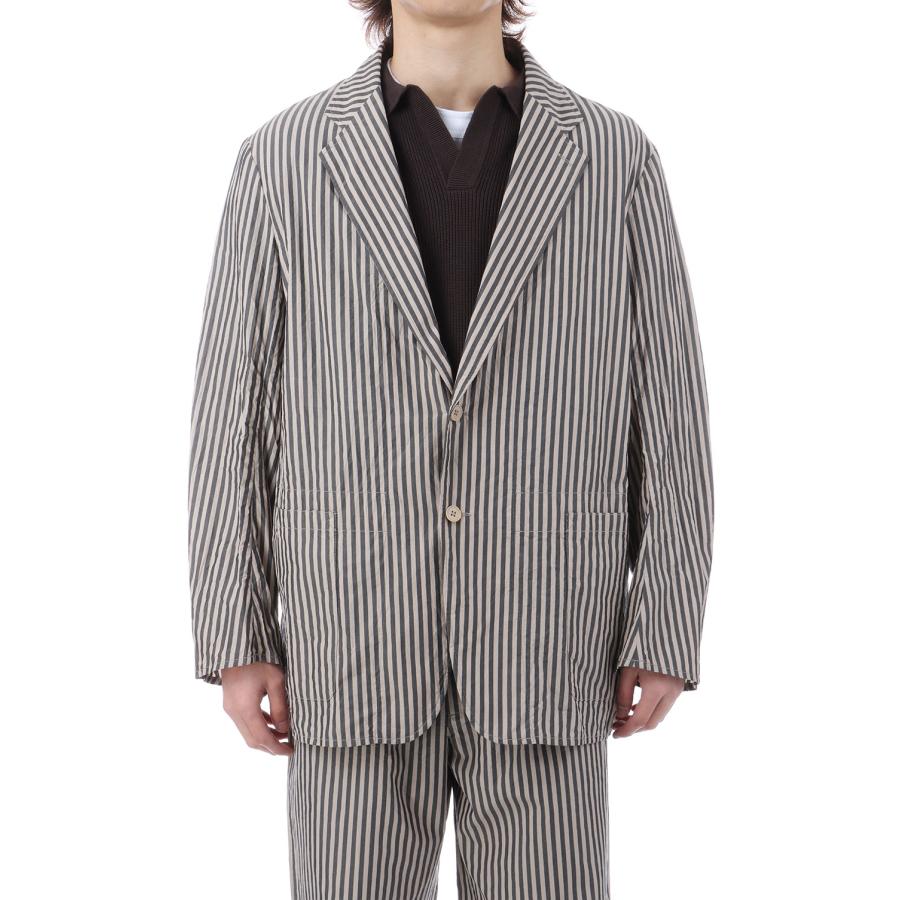 Bumpy Stripe Take Easy Jacket / INK BLACK / ALMOND (KS26SJK28) Kaptain Sunshine(キャプテンサンシャイン) |  | 02