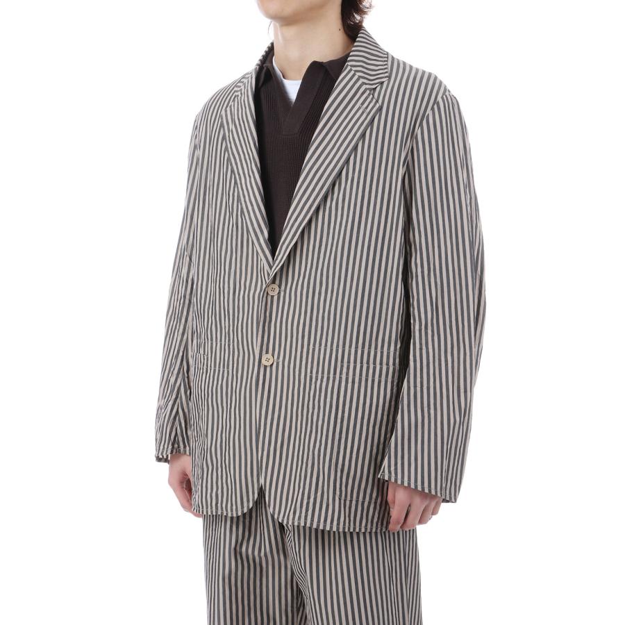 Bumpy Stripe Take Easy Jacket / INK BLACK / ALMOND (KS26SJK28) Kaptain Sunshine(キャプテンサンシャイン) |  | 03