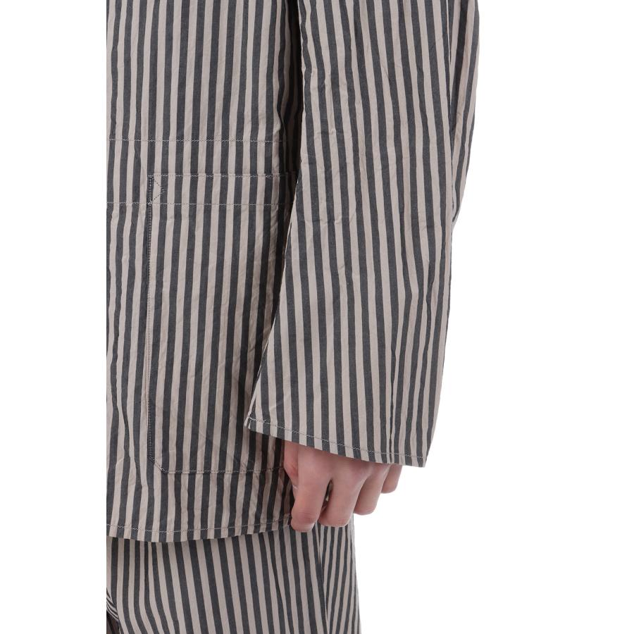 Bumpy Stripe Take Easy Jacket / INK BLACK / ALMOND (KS26SJK28) Kaptain Sunshine(キャプテンサンシャイン) |  | 06