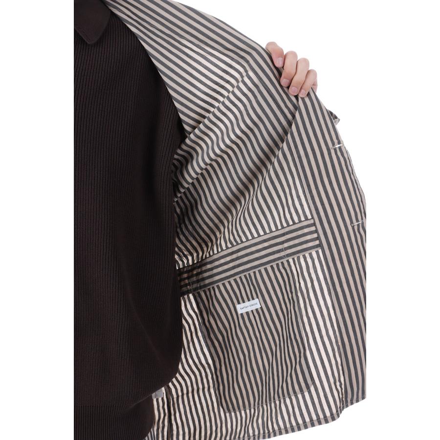 Bumpy Stripe Take Easy Jacket / INK BLACK / ALMOND (KS26SJK28) Kaptain Sunshine(キャプテンサンシャイン) |  | 07
