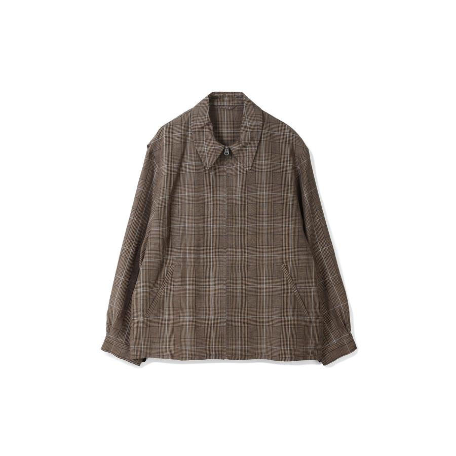 Fly Blouson / BROWN PLAID (KS26SJK05) Kaptain Sunshine(キャプテンサンシャイン) | 