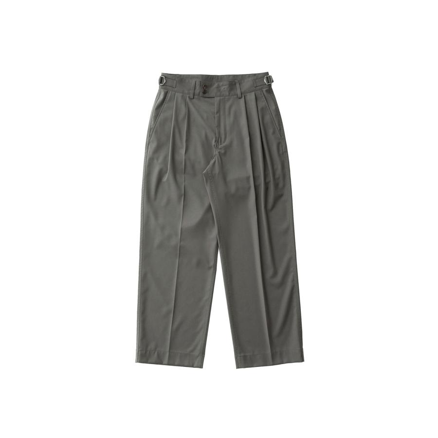 Santiago Slacks / OLIVE GRAY (AOFSPT004) ANOTHER OFFICE(アナザー・オフィス) | 