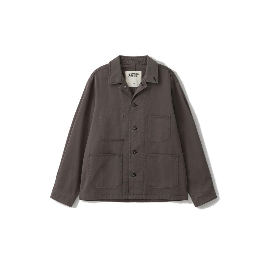 French Garment Work Jacket / CHARCOAL BROWN (AOFSJK010) ANOTHER OFFICE(アナザー・オフィス) | 