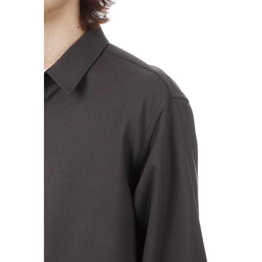 Tropical-Wool Coach Jacket / DARK BROWN (AOFSSH003) ANOTHER OFFICE(アナザー・オフィス) |  | 06