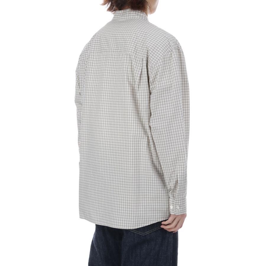 Ordinary Check Shirt - ECRU (AOFSSH004) ANOTHER OFFICE(アナザー・オフィス) |  | 04