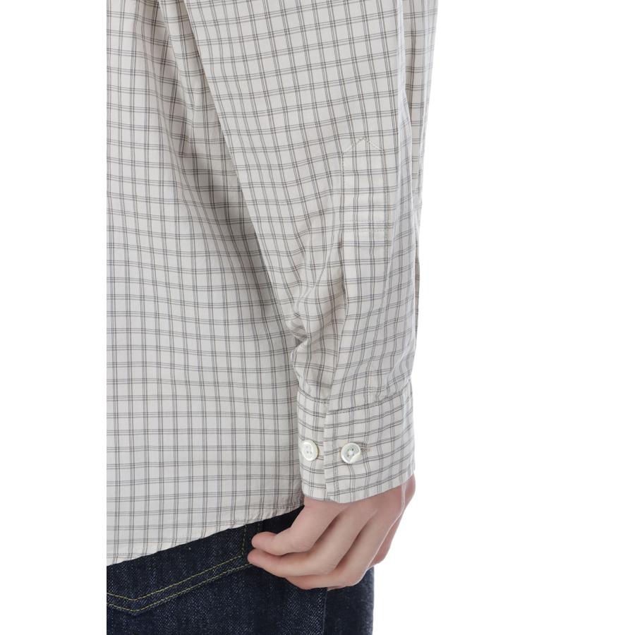 Ordinary Check Shirt - ECRU (AOFSSH004) ANOTHER OFFICE(アナザー・オフィス) |  | 06