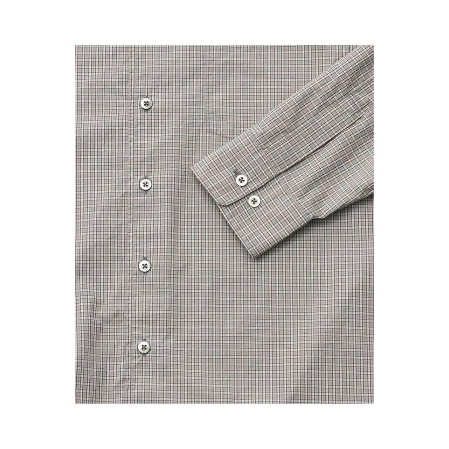 Ordinary Check Shirt - MID GRAY (AOFSSH004) ANOTHER OFFICE(アナザー・オフィス) |  | 01