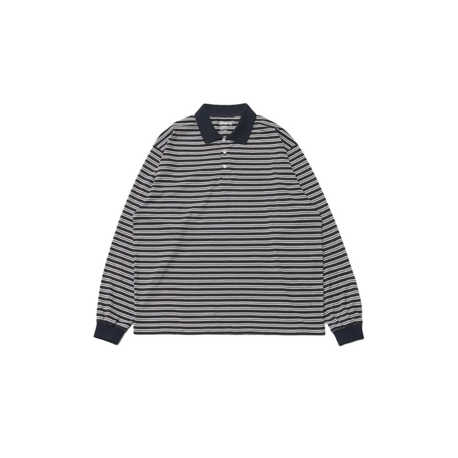 Brief Stripe Rugby TEE - NAVY (AOFSTS013) ANOTHER OFFICE(アナザー・オフィス) | 