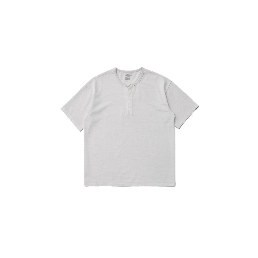French Henry Neck Garment Tee / DOVE GRAY (AOFSTS001) ANOTHER OFFICE(アナザー・オフィス) | 