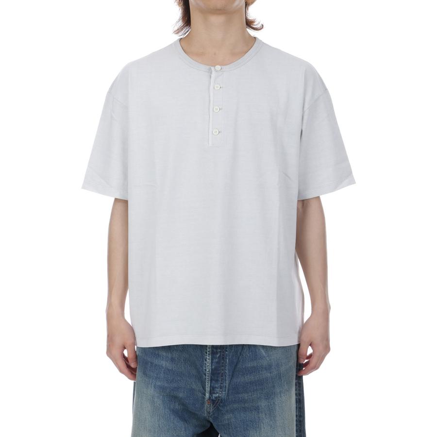 French Henry Neck Garment Tee / DOVE GRAY (AOFSTS001) ANOTHER OFFICE(アナザー・オフィス) |  | 03