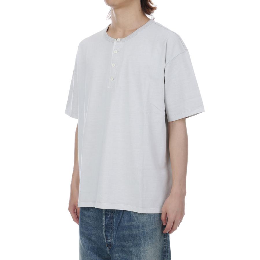 French Henry Neck Garment Tee / DOVE GRAY (AOFSTS001) ANOTHER OFFICE(アナザー・オフィス) |  | 04