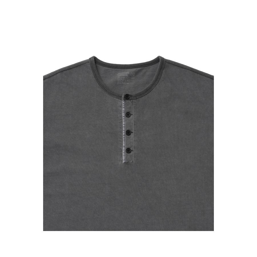 French Henry Neck Garment Tee / CHARCOAL (AOFSTS001) ANOTHER OFFICE(アナザー・オフィス) |  | 01