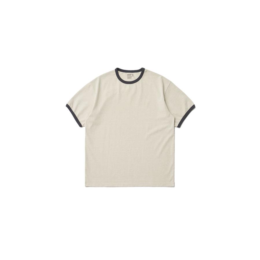 Homeboy Garment Ringer Tee / LIGHT SAND (AOFSTS002) ANOTHER OFFICE(アナザー・オフィス) | 